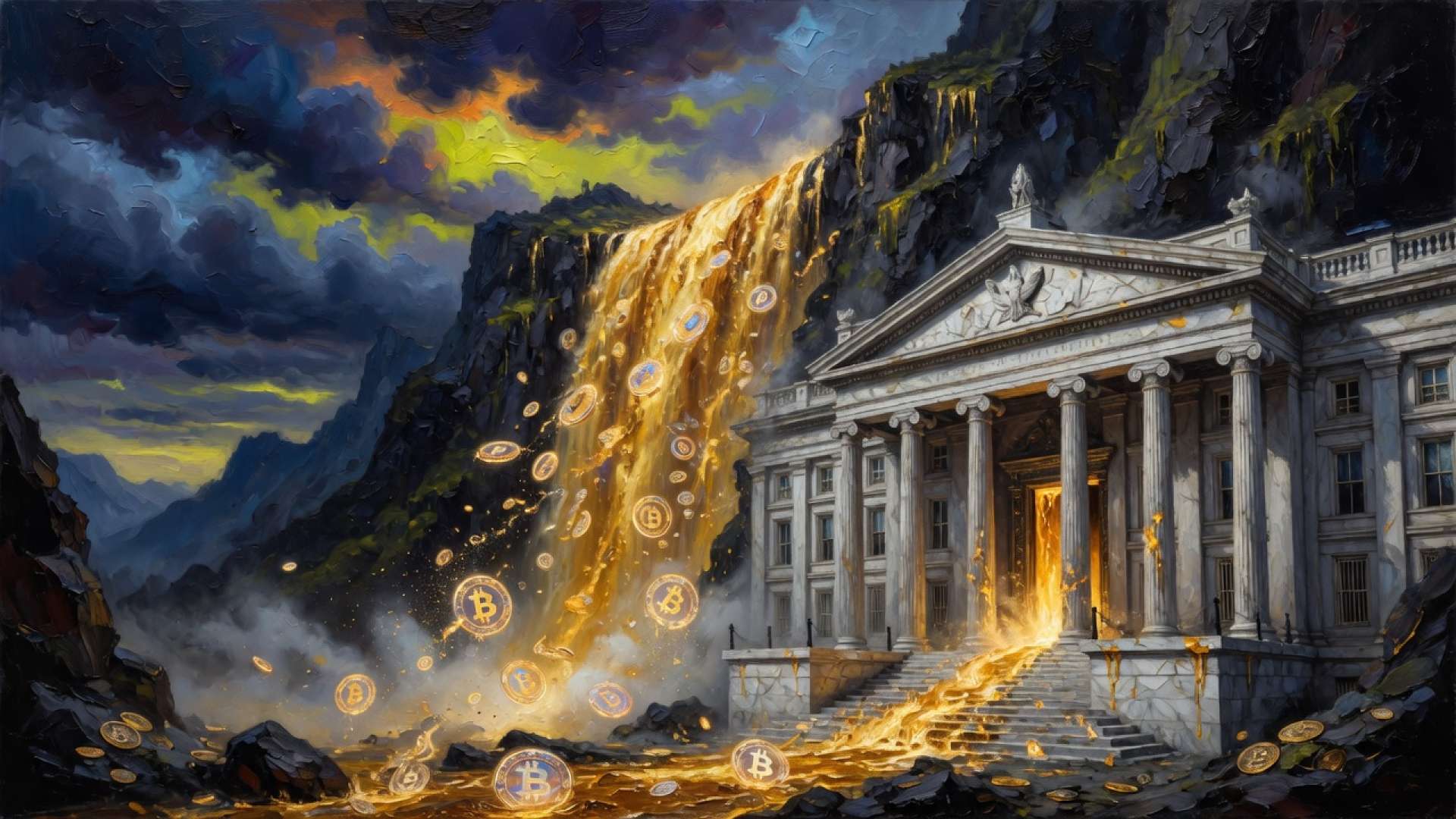 تجاوز سعر البيتكوين واحدًا وثمانين ألف دولار، حيث أدت عملية حقن السيولة في وزارة الخزانة الأمريكية إلى حدوث ارتفاع كبير في أسعار العملات الرقمية.