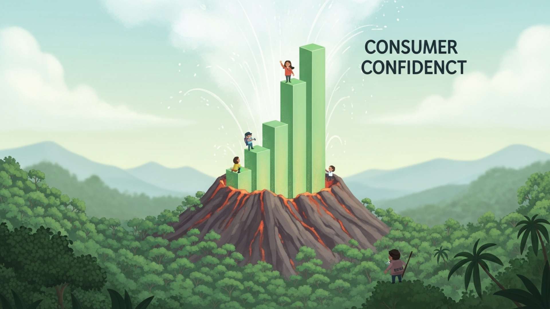 ثقة المستهلكين ترتفع إلى أعلى مستوى لها منذ 24 عامًا